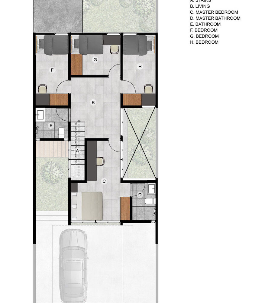 Ars.2 DENAH LANTAI 2 _ Layout